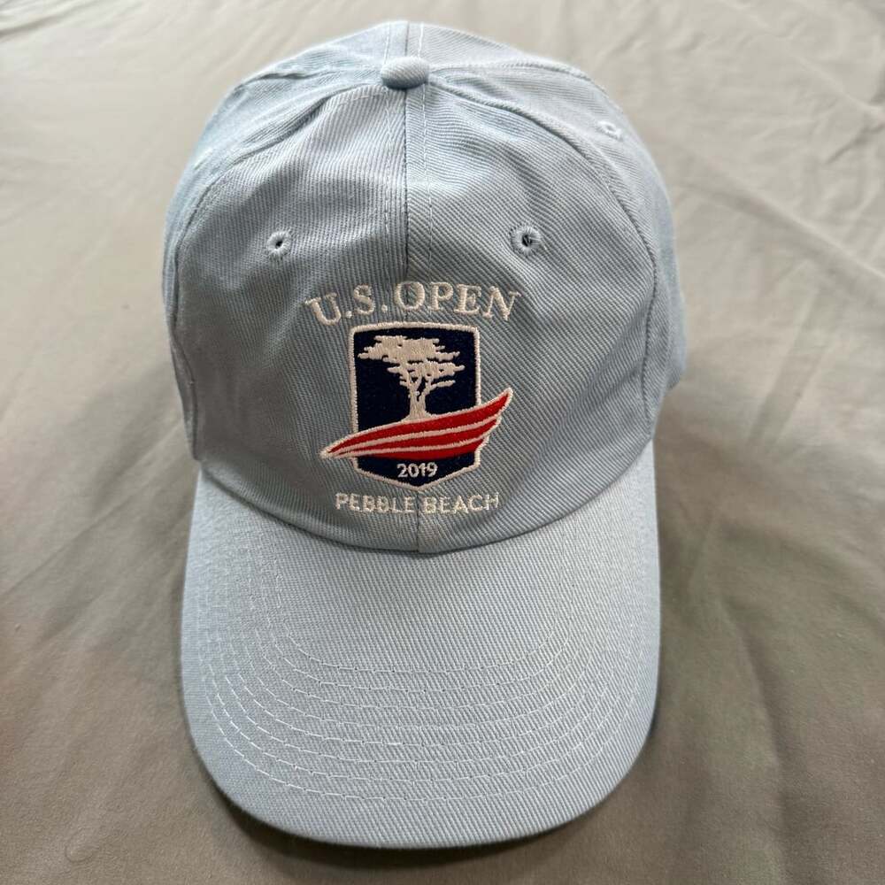 2019 US Open Pebble Beach USGA Member Golf Hat Blue Strapback Cap